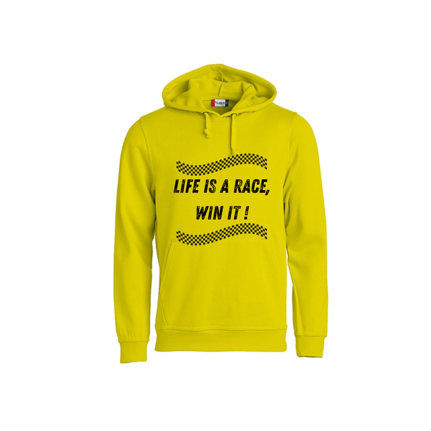 Life is a race, win it ! - Coton ouaté