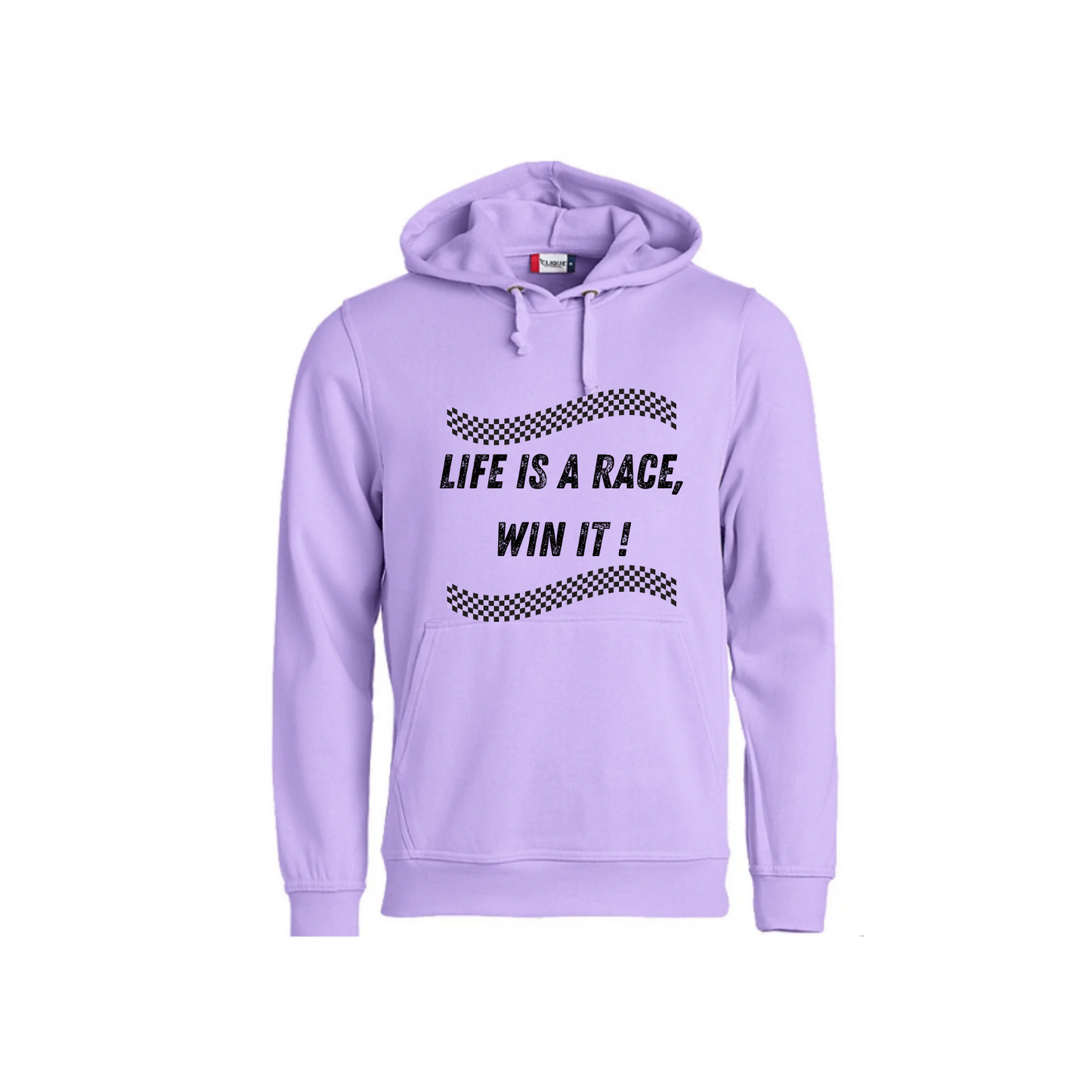 Life is a race, win it ! - Coton ouaté